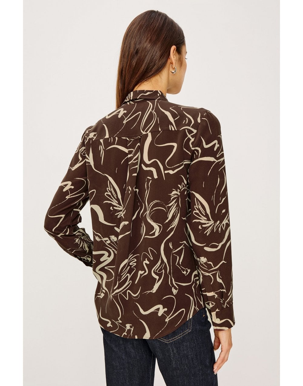 Young Ideas/Henmores - Kate Abstract Colt Shirt - Brown Colt - S