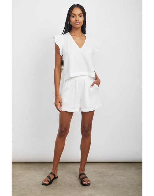 Young Ideas/Henmores - Leighton Elasticated Shorts - Black - XS