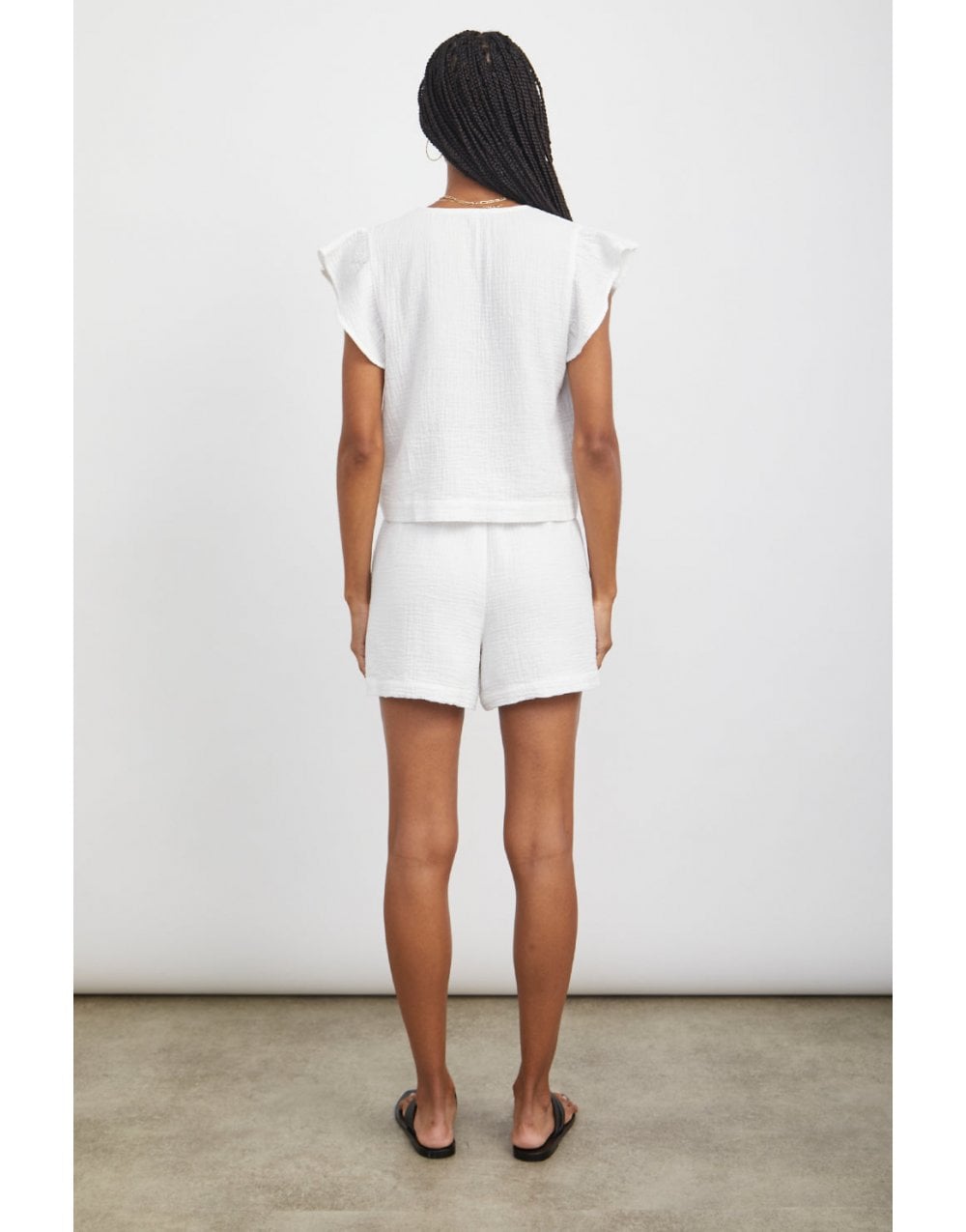 Young Ideas/Henmores - Leighton Elasticated Shorts - Black - XS