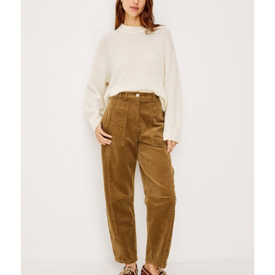 Young Ideas/Henmores - Lunar Relaxed Fit Cord Trousers - Ginger - 8