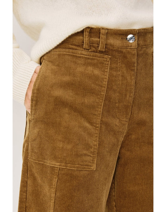 Young Ideas/Henmores - Lunar Relaxed Fit Cord Trousers - Ginger - 8