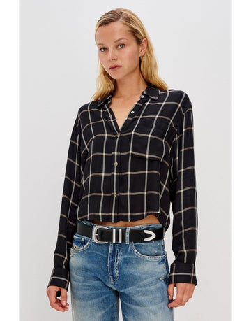 Young Ideas/Henmores - Malin Check Shirt - Onyx Check - S