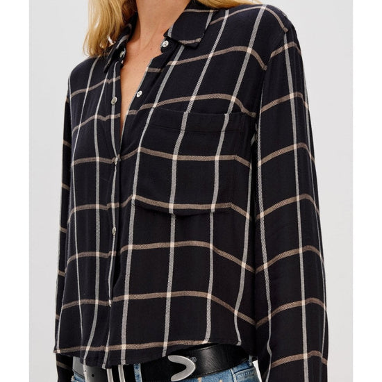 Young Ideas/Henmores - Malin Check Shirt - Onyx Check - S