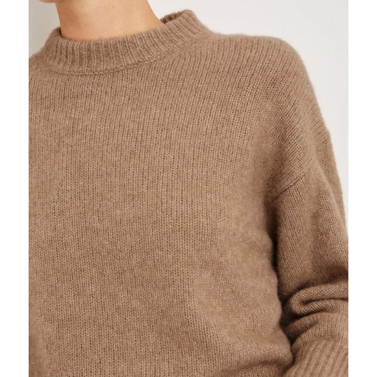 Young Ideas/Henmores - Miranda Cash Silk Mix Jumper - Oatmeal - XS