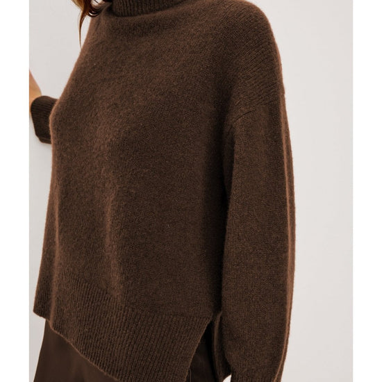 Young Ideas/Henmores - Miranda High Crew Neck Jumper - Carnation - XS