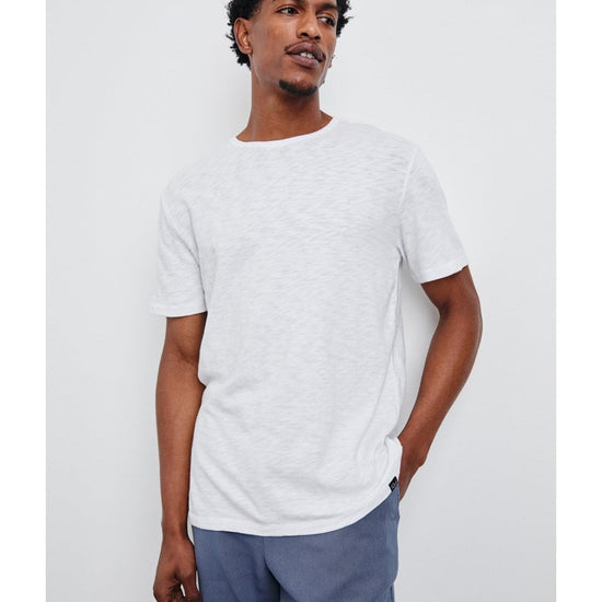 Young Ideas/Henmores - Neil Crew Neck T-Shirt - White - S