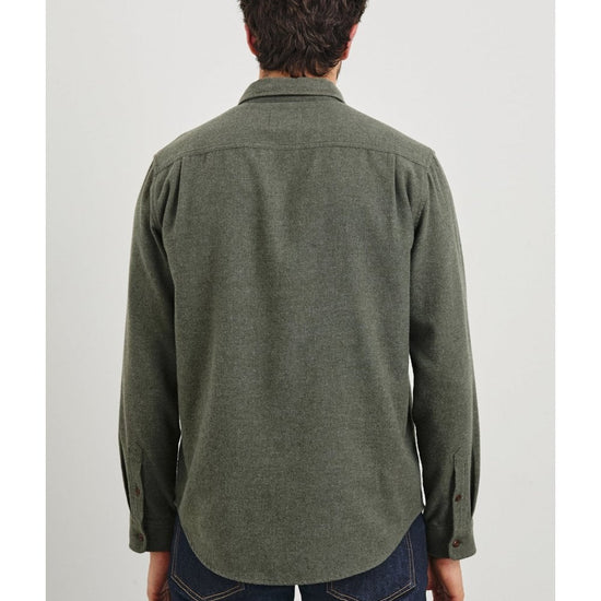 Young Ideas/Henmores - Runson Brushed Cotton Shirt - Heather Blue - XL