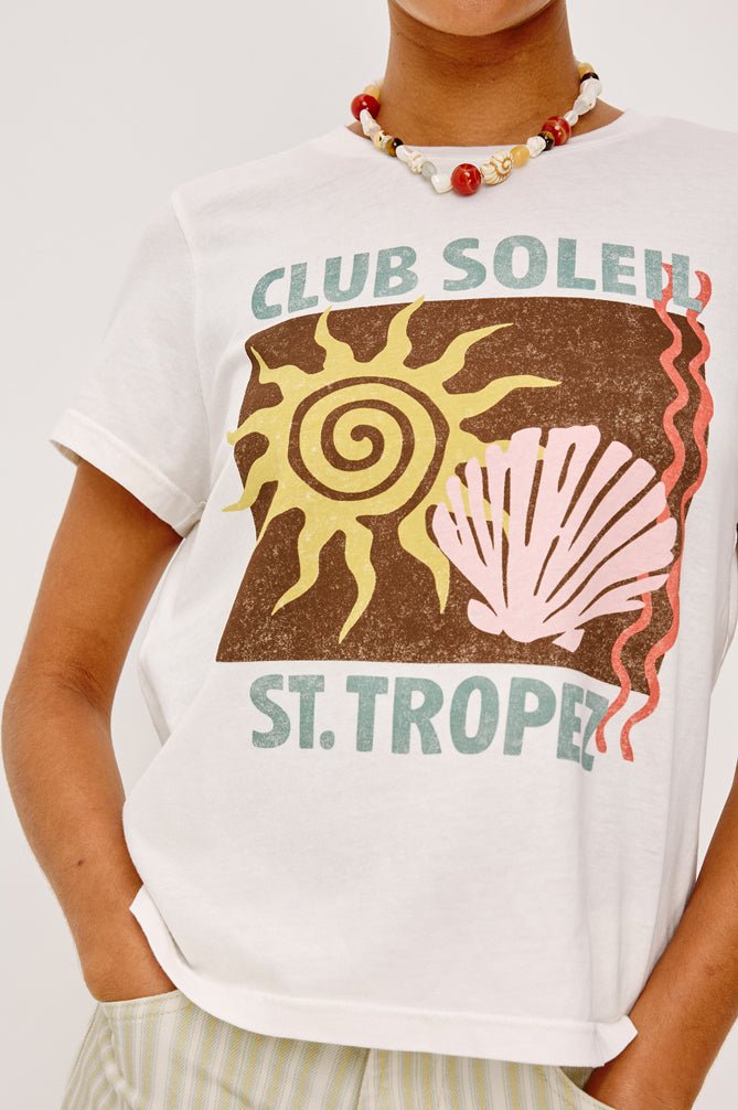 Young Ideas & Henmores -San Tropez Classic T-Shirt -8751 White -S