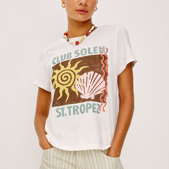 Young Ideas & Henmores -San Tropez Classic T-Shirt -8751 White -S