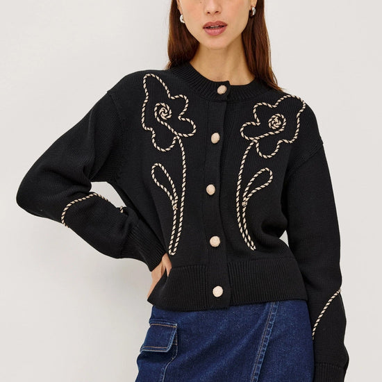 Young Ideas & Henmores -Sybil Western Floral Cardigan -Western Floral -S