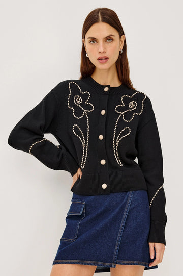 Young Ideas & Henmores -Sybil Western Floral Cardigan -Western Floral -S