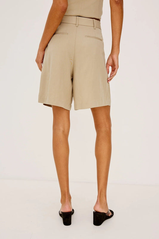 Young Ideas/Henmores - Zamora Relaxed Shorts - Almond - 8