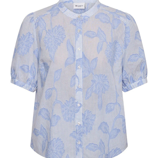 Young Ideas & Henmores - Alana Blouse - 163 Blue - S