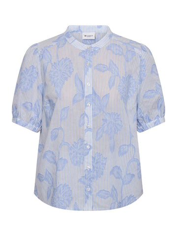 Young Ideas & Henmores - Alana Blouse - 163 Blue - S