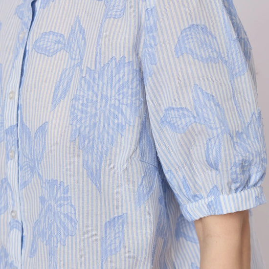Young Ideas & Henmores - Alana Blouse - 163 Blue - S