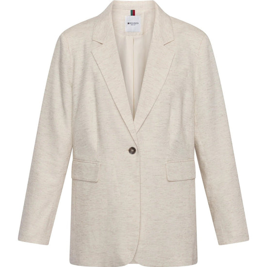 Young Ideas & Henmores - Bibbi Linen Blazer - 421 Ecru - S