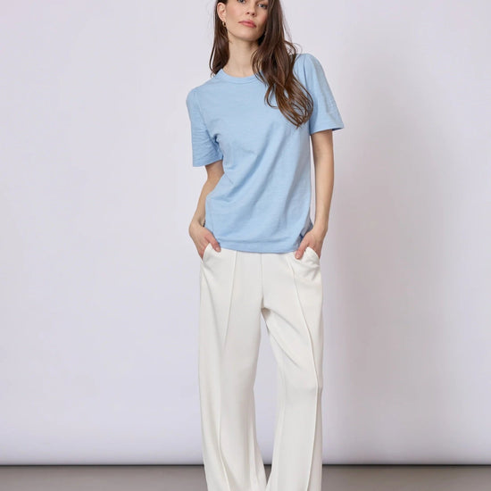 Young Ideas & Henmores - Clara Shortsleeve T-shirt - 063 Blue - S
