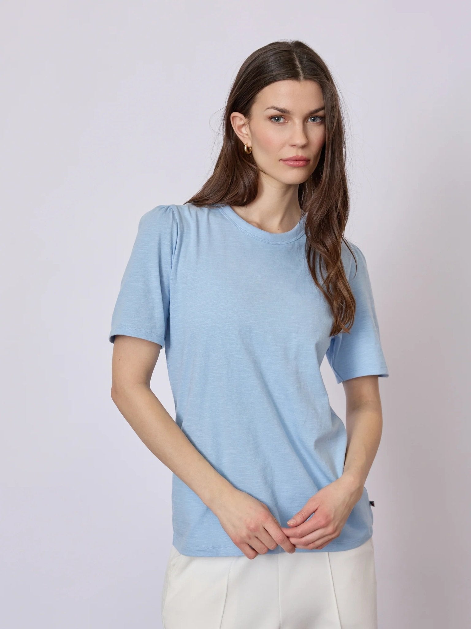 Young Ideas & Henmores - Clara Shortsleeve T-shirt - 063 Blue - S