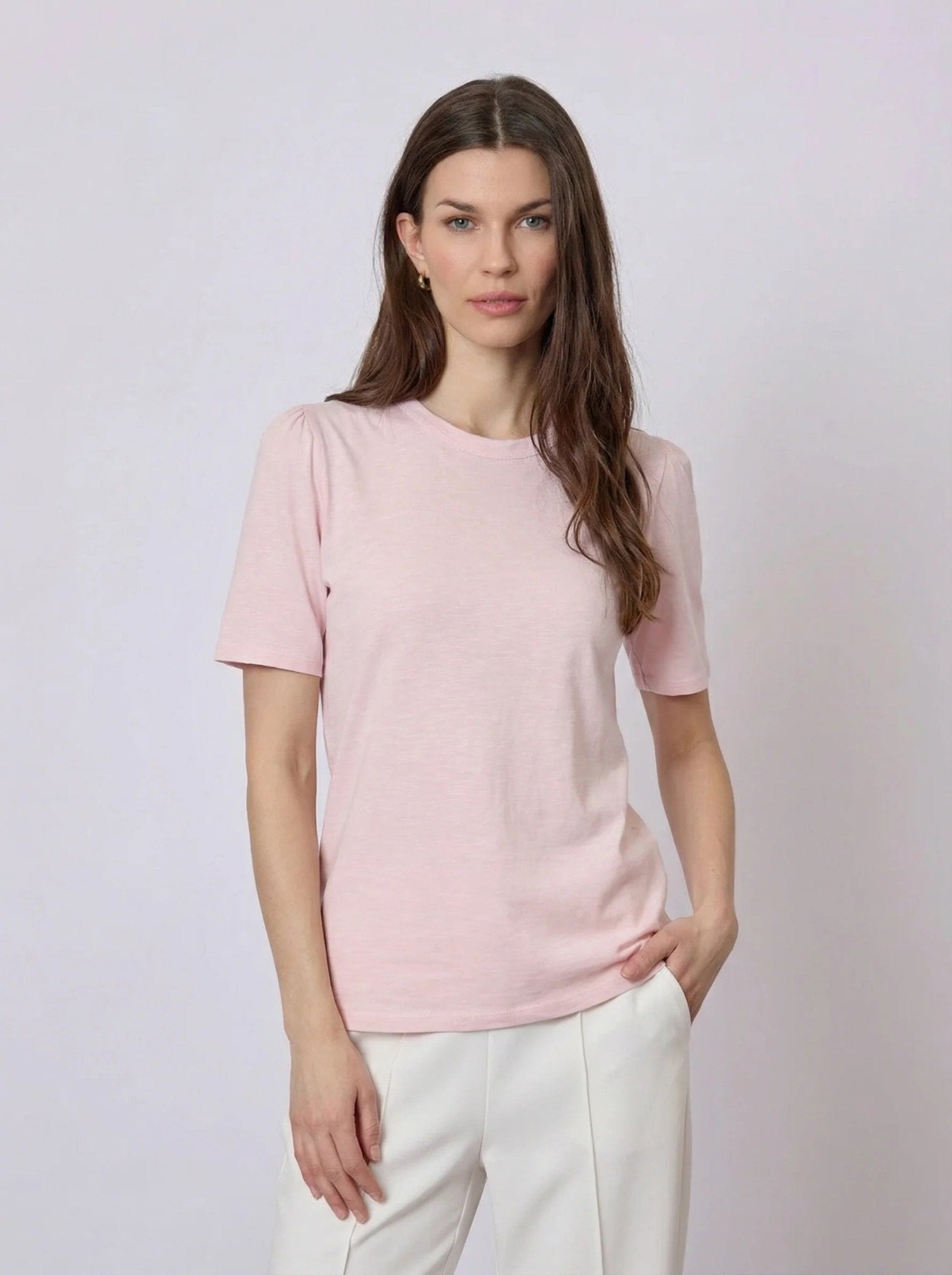 Young Ideas & Henmores - Clara Shortsleeve T-shirt - 041 Rose - S