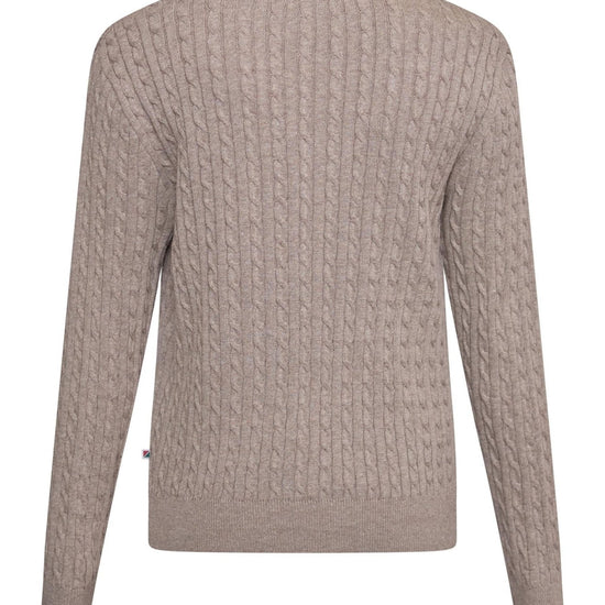 Young Ideas & Henmores - Joana Buttoned Cardigan - 424 Mid Sand Mel - S