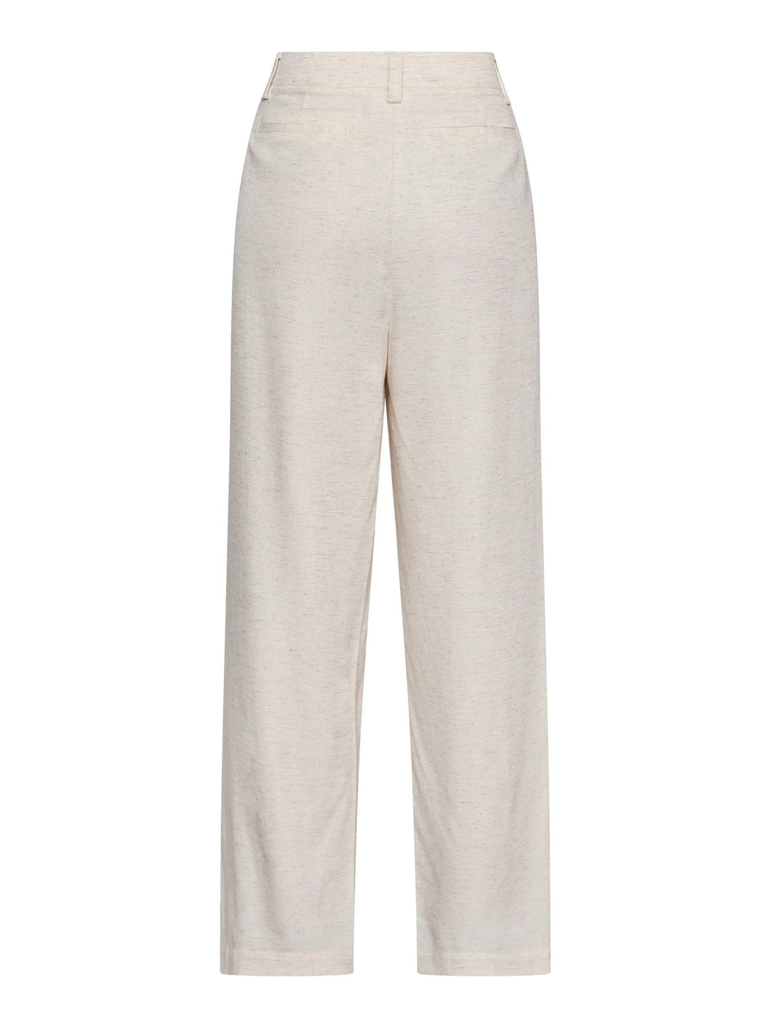 Young Ideas & Henmores - Maren Linen Trousers - 421 Ecru - S