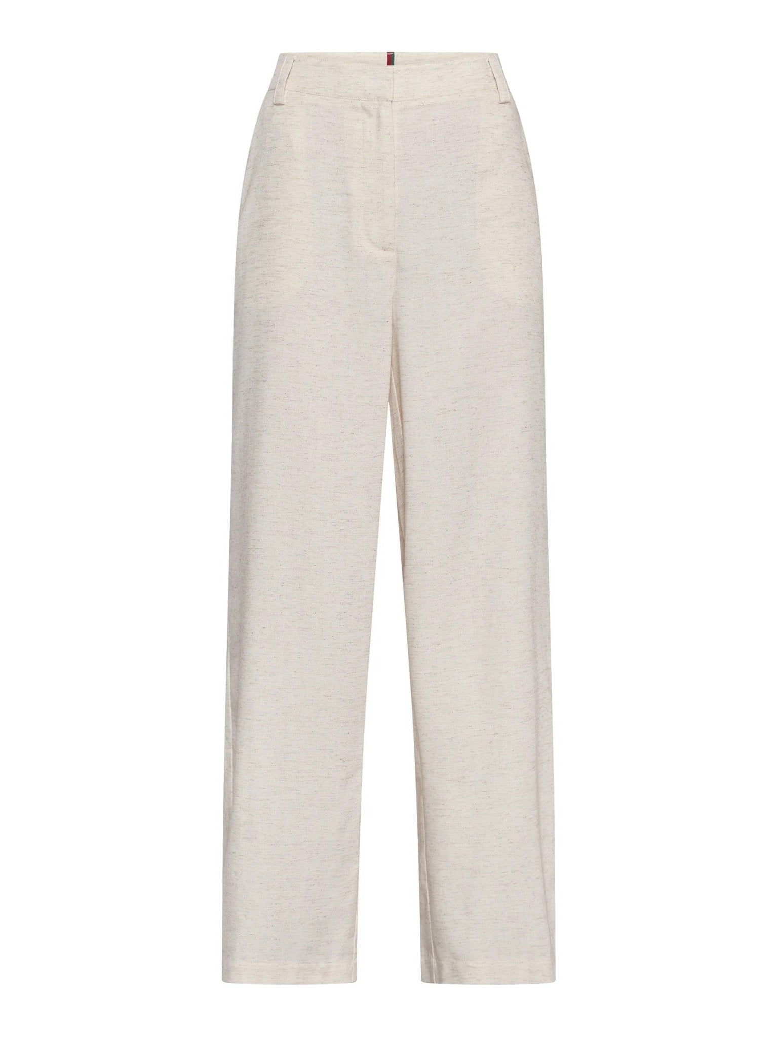Young Ideas & Henmores - Maren Linen Trousers - 421 Ecru - S