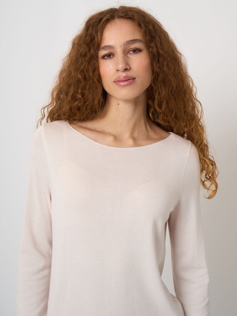 Young Ideas & Henmores -Boat Neck Long Sleeve Jumper -1770 Gloss -8