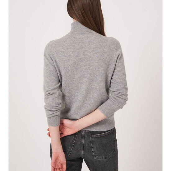 Young Ideas/Henmores - Ribbed Roll Neck Straight Jumper - 1025 Black - 10