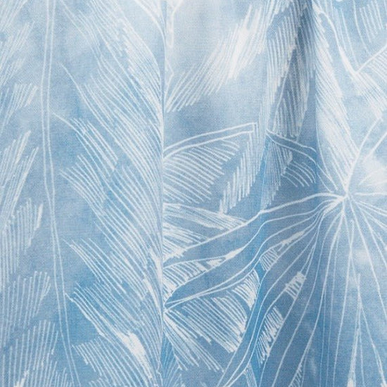 Young Ideas & Henmores - Abstract Palm Shirt - 452 Wave Blue - 8