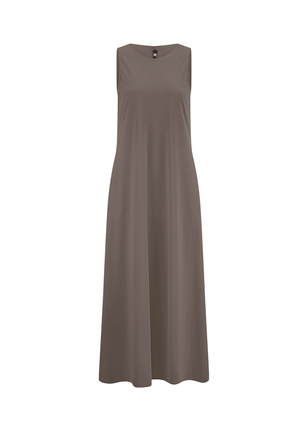 Young Ideas & Henmores -Boundless Horizon Sleeveless Jersey Dress -646 Ash -8