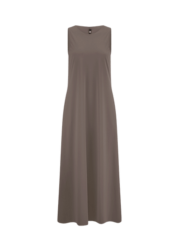 Young Ideas & Henmores -Boundless Horizon Sleeveless Jersey Dress -646 Ash -8