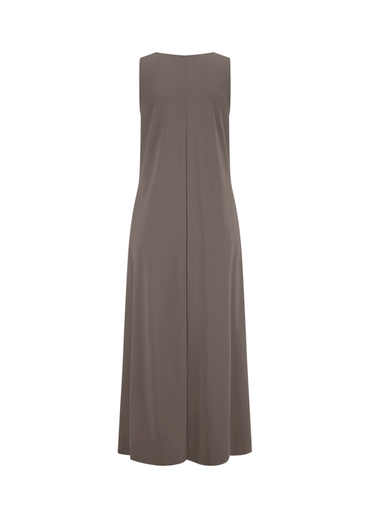 Young Ideas & Henmores -Boundless Horizon Sleeveless Jersey Dress -646 Ash -8