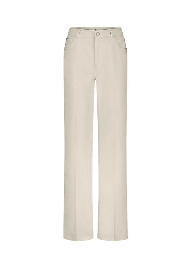 Young Ideas & Henmores -Boundless Horizon Wide Leg Jeans -818 Oat -8