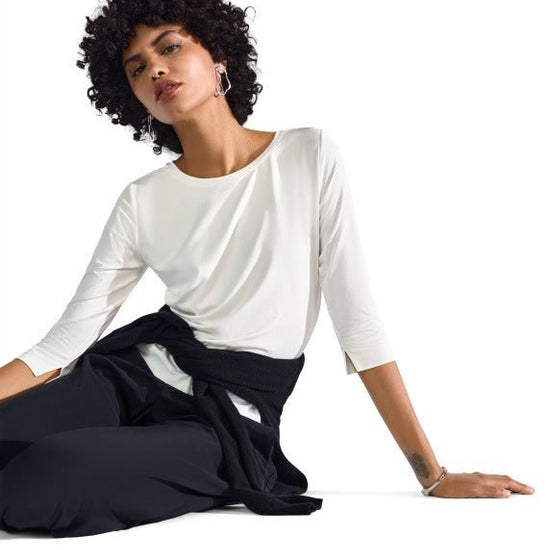 Young Ideas & Henmores -Classic Sleeved T-Shirt -818 Oat -8
