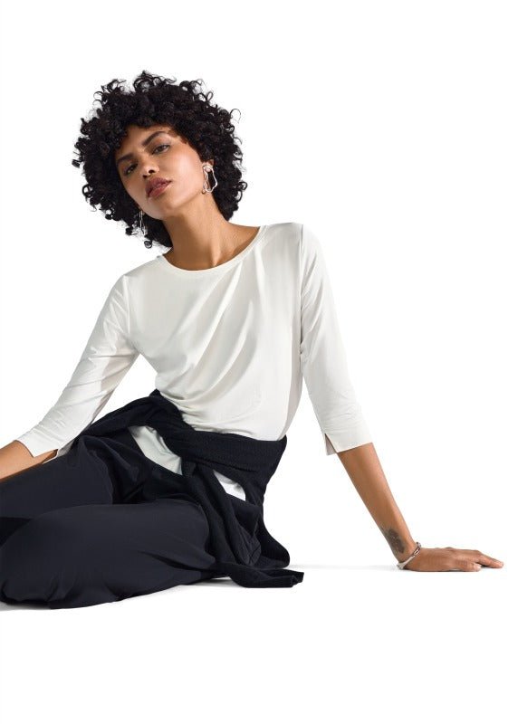 Young Ideas & Henmores -Classic Sleeved T-Shirt -818 Oat -8