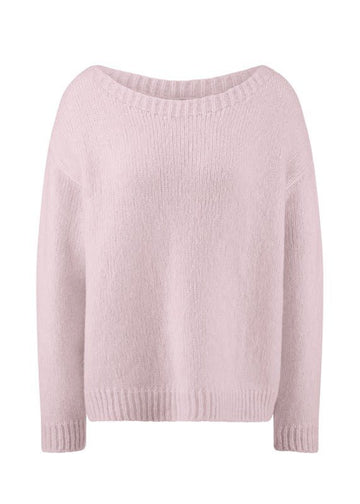 Young Ideas & Henmores -Crew Neck Oversized Jumper -308 Bloom -8