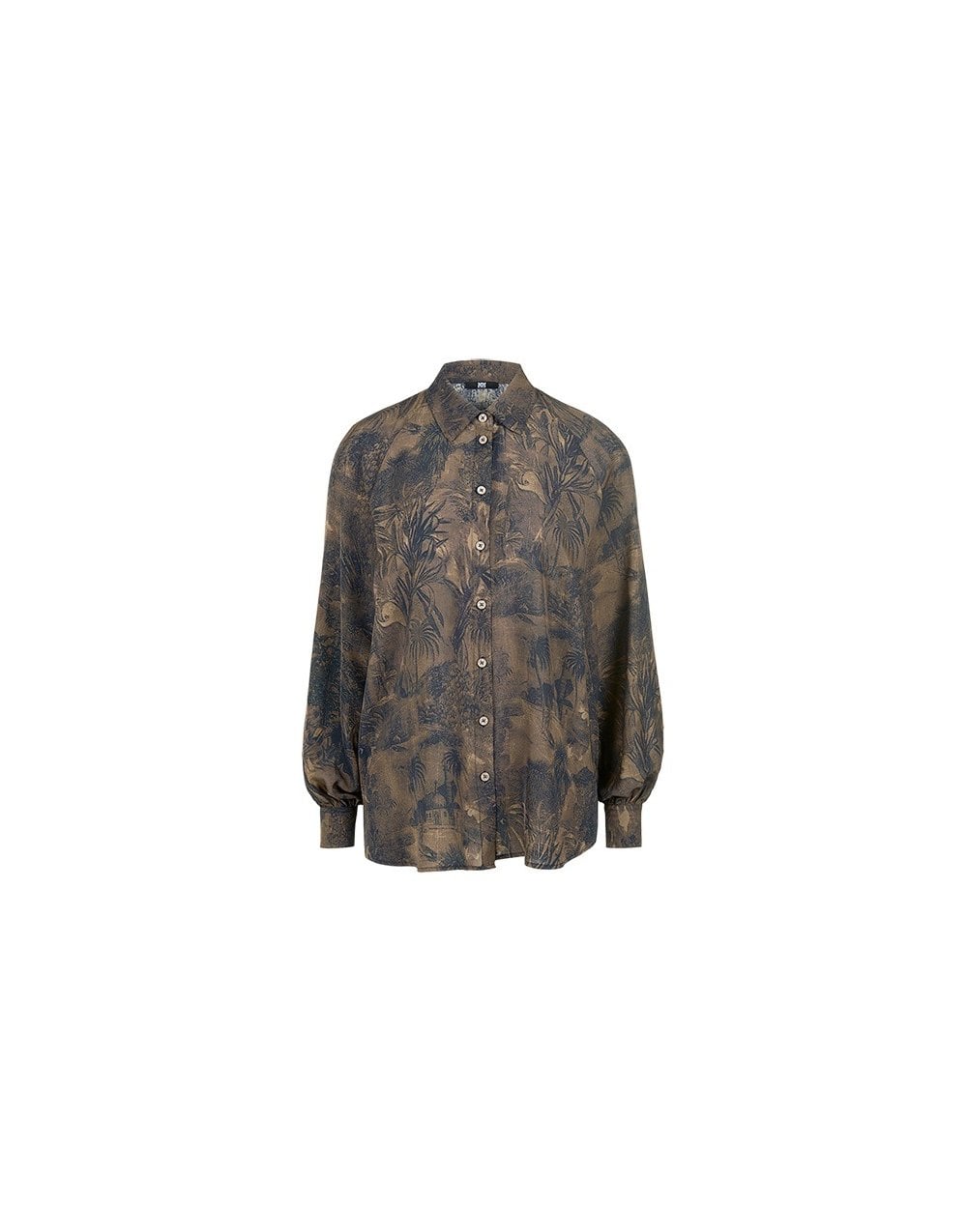 Young Ideas/Henmores - Desert Palm Relaxed Shirt - 677 Jupiter Patterned - 10