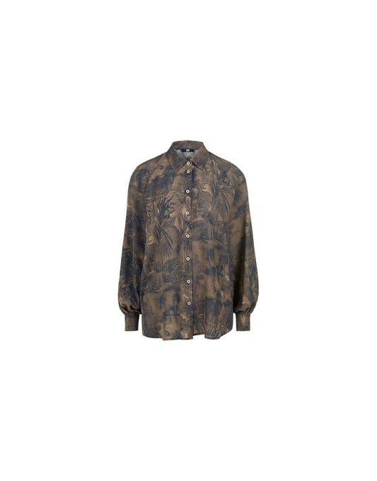 Young Ideas/Henmores - Desert Palm Relaxed Shirt - 677 Jupiter Patterned - 10