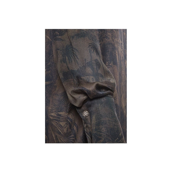 Young Ideas/Henmores - Desert Palm V Neck Relaxed Dress - 677 Jupiter Patterned - 8