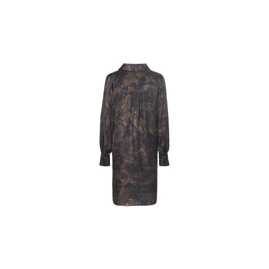 Young Ideas/Henmores - Desert Palm V Neck Relaxed Dress - 677 Jupiter Patterned - 8