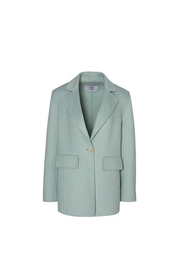 Young Ideas/Henmores - DF Wool Single Breasted Blazer - 503 Glacier - 8