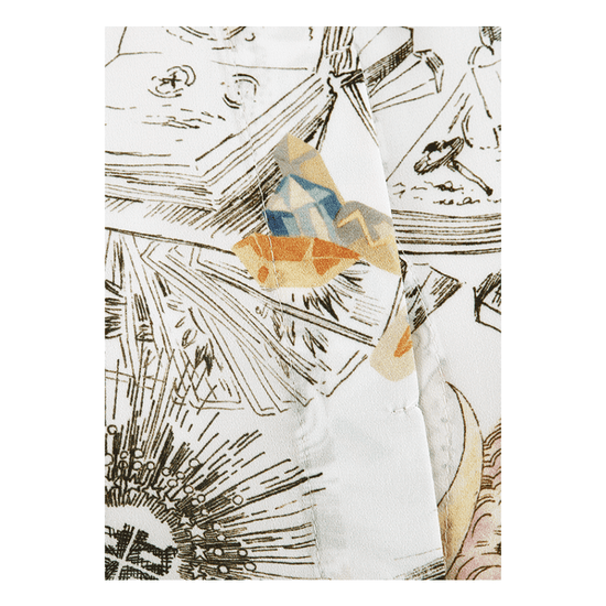 Young Ideas/Henmores - Fairytale Print Blouse - 143 Offwhite Patterned - 8