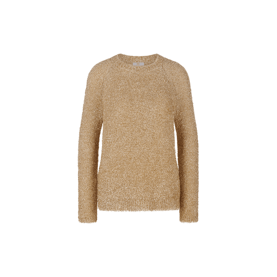 Young Ideas/Henmores - Glitter Crew Neck Jumper - 202 Gold - 10