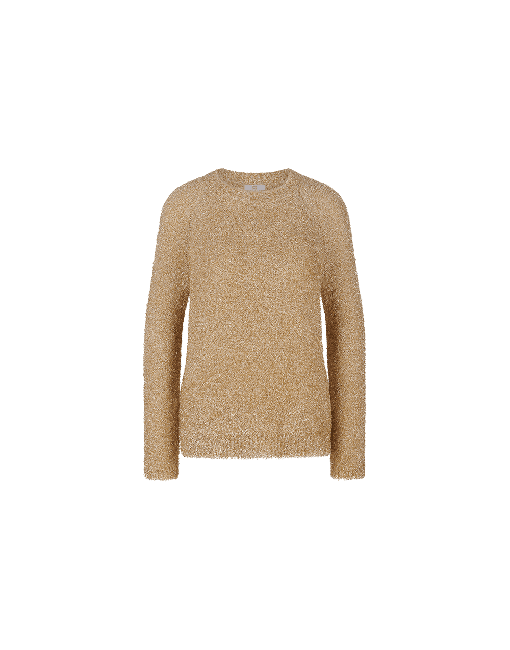 Young Ideas/Henmores - Glitter Crew Neck Jumper - 202 Gold - 10
