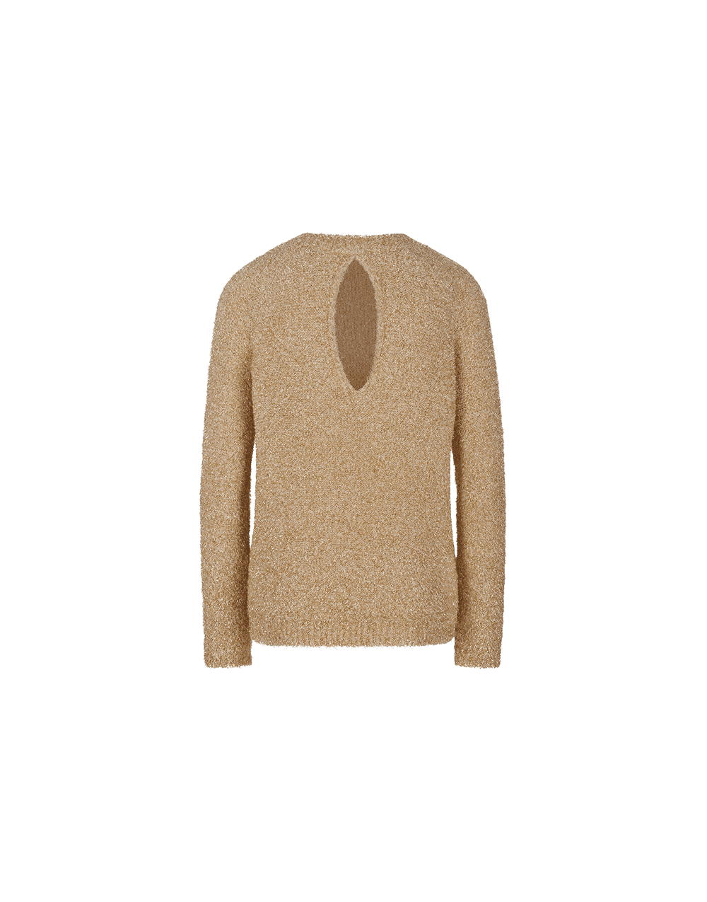 Young Ideas/Henmores - Glitter Crew Neck Jumper - 202 Gold - 10