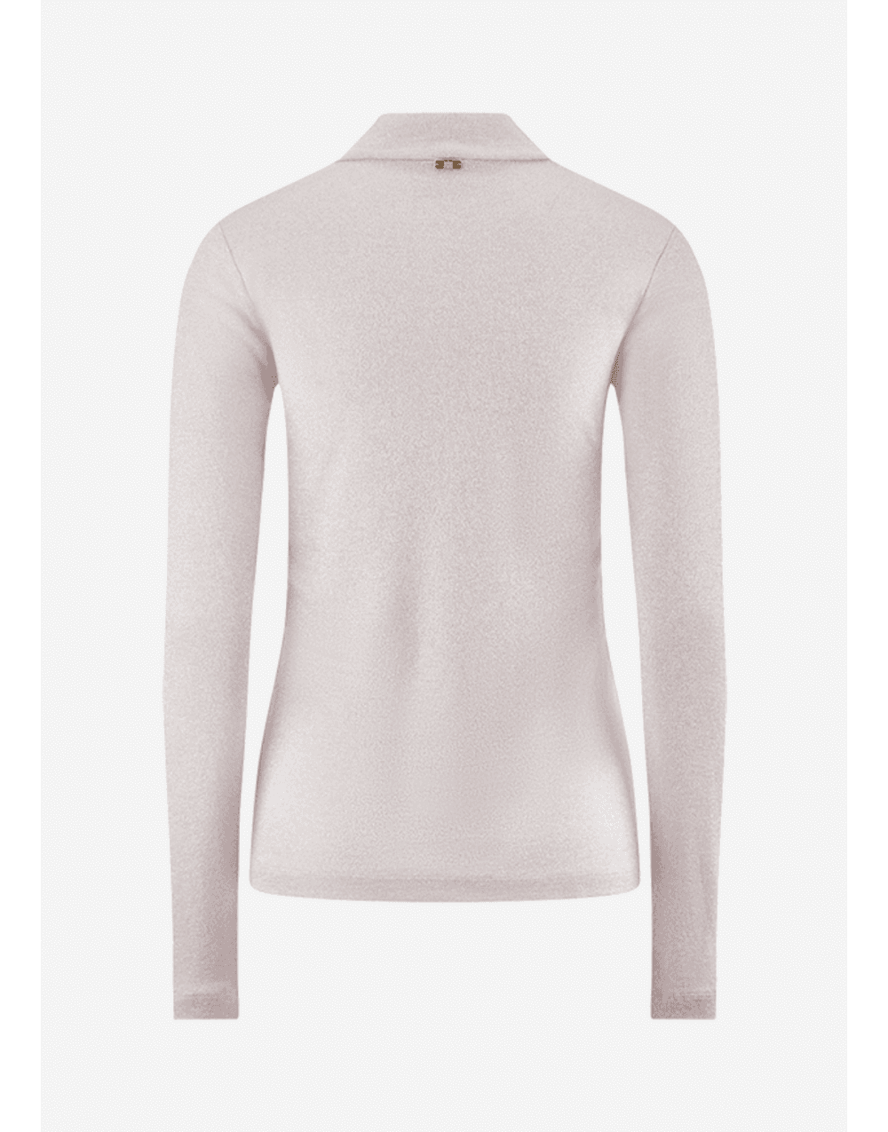 Young Ideas/Henmores - Jersey Lurex High Neck Top - 819 Panama Beige - 8