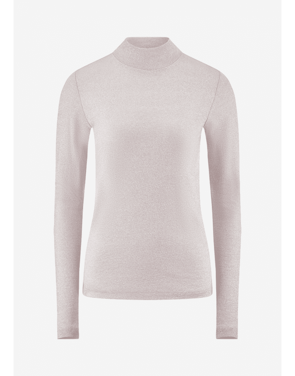 Young Ideas/Henmores - Jersey Lurex High Neck Top - 819 Panama Beige - 8