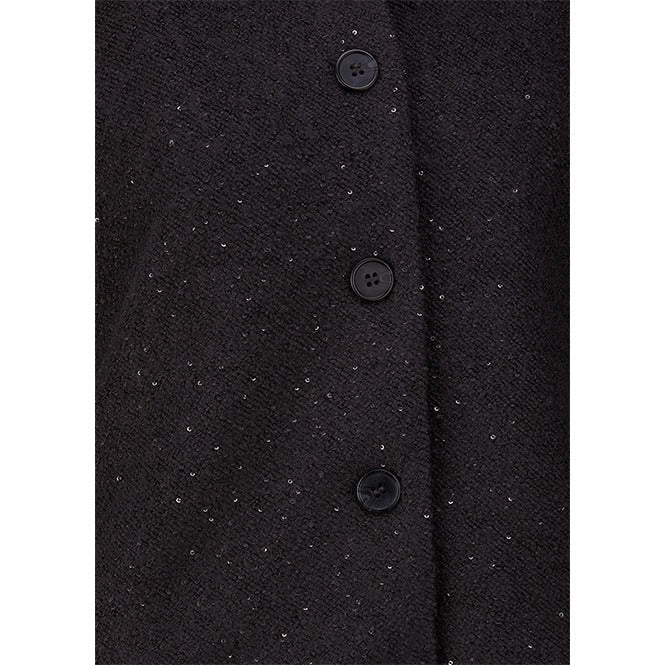 Young Ideas & Henmores -Knitted Jacket -940 Coal -8