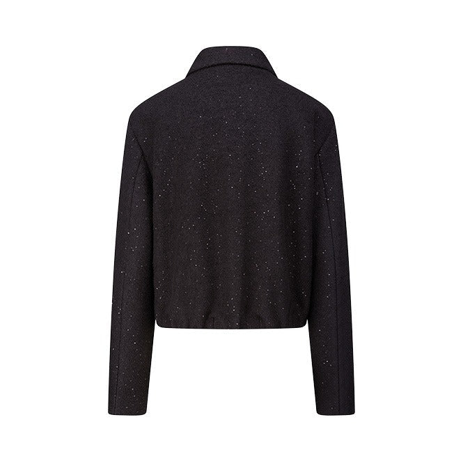 Young Ideas & Henmores -Knitted Jacket -940 Coal -8