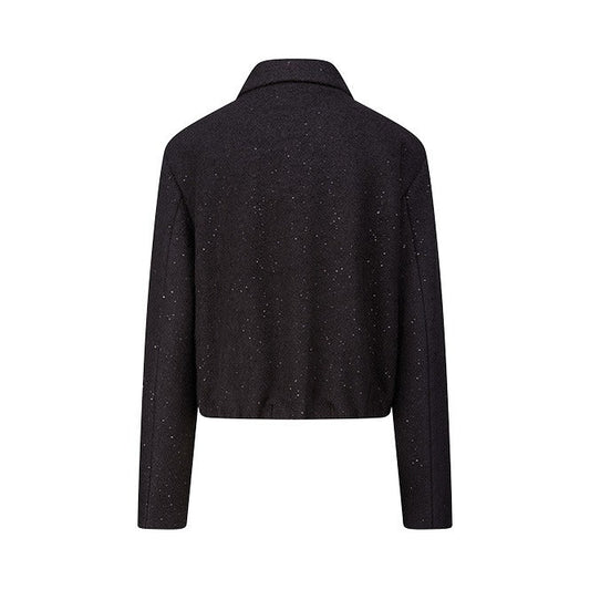 Young Ideas & Henmores -Knitted Jacket -940 Coal -8